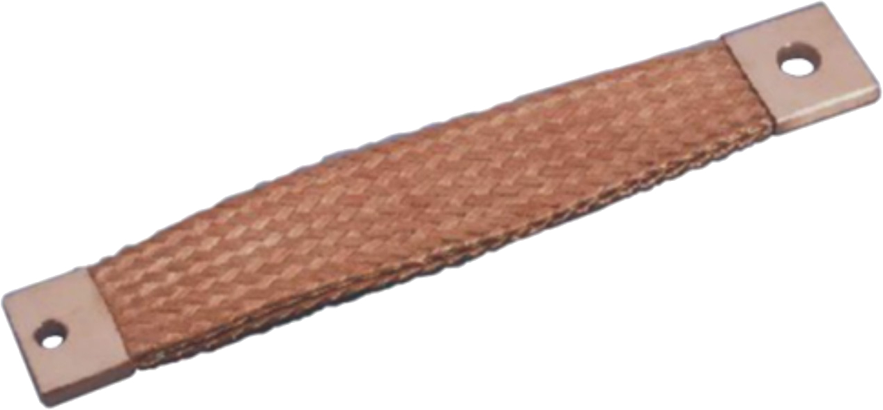 Flexible copper braid
